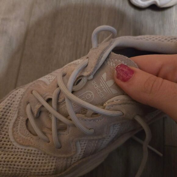 Adidas Ozweego Pastel Pink Athletic Casual Lace Up Trainers Sneaker Shoes 6 - Picture 5 of 6